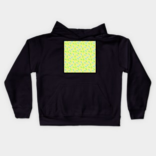 Lightning Bolt Pattern Kids Hoodie